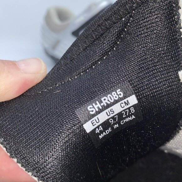 Shimano SH-R085 Men's Road Cycling Bicycle Shoes Silver White 44 EUR 9.7 US - Picture 13 of 16